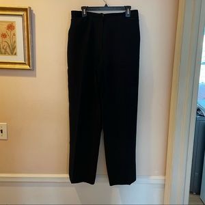 Straight leg black pant